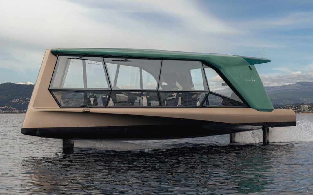 BMW just revealed an electric hydrofoil boat with unique onboard soundtrack