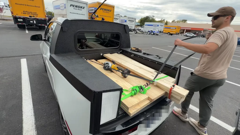 California man builds his own electric truck out of a BMW i3 for under $10,000 after declaring US gas prices are 'insane'