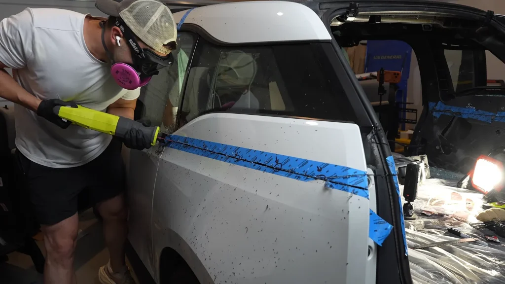 California man builds his own electric truck out of a BMW i3 for under $10,000 after declaring US gas prices are 'insane'