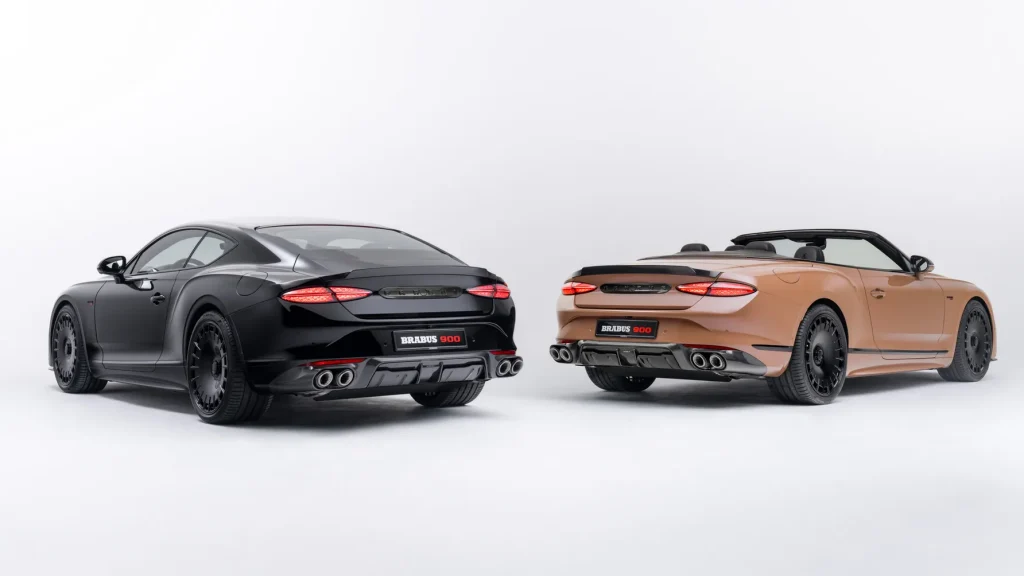 Brabus got its hands on the luxury British Bentley Continental GT and gave it nearly 900 horsepower
