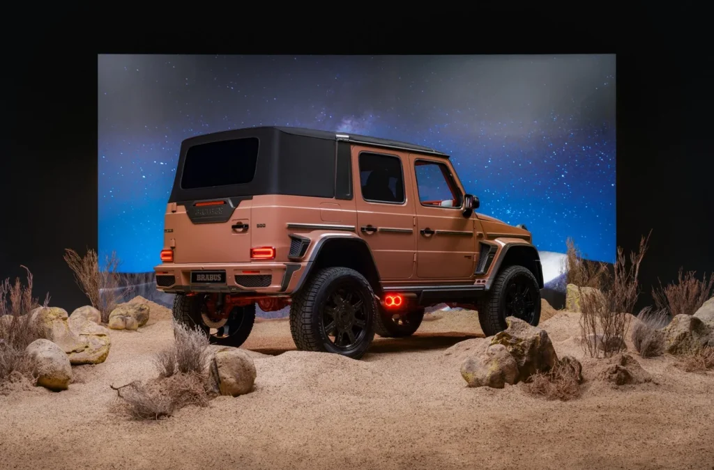The BRABUS 800 G-Wagen cabrio brings open-air power, off-road engineering and luxury SUV refinements to a limited-run performance series