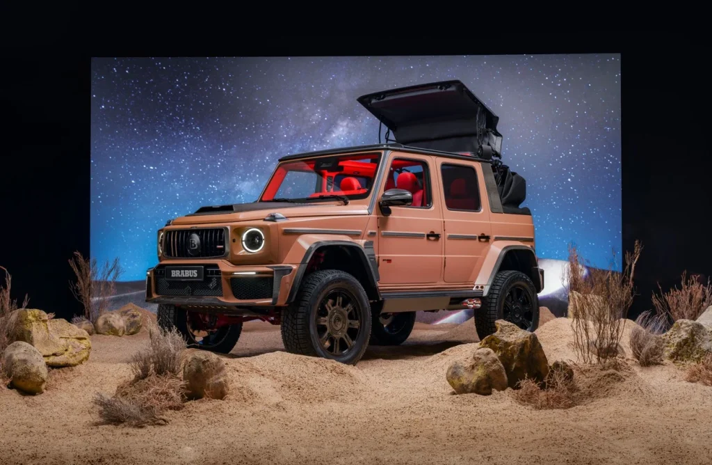 The BRABUS 800 G-Wagen cabrio brings open-air power, off-road engineering and luxury SUV refinements to a limited-run performance series