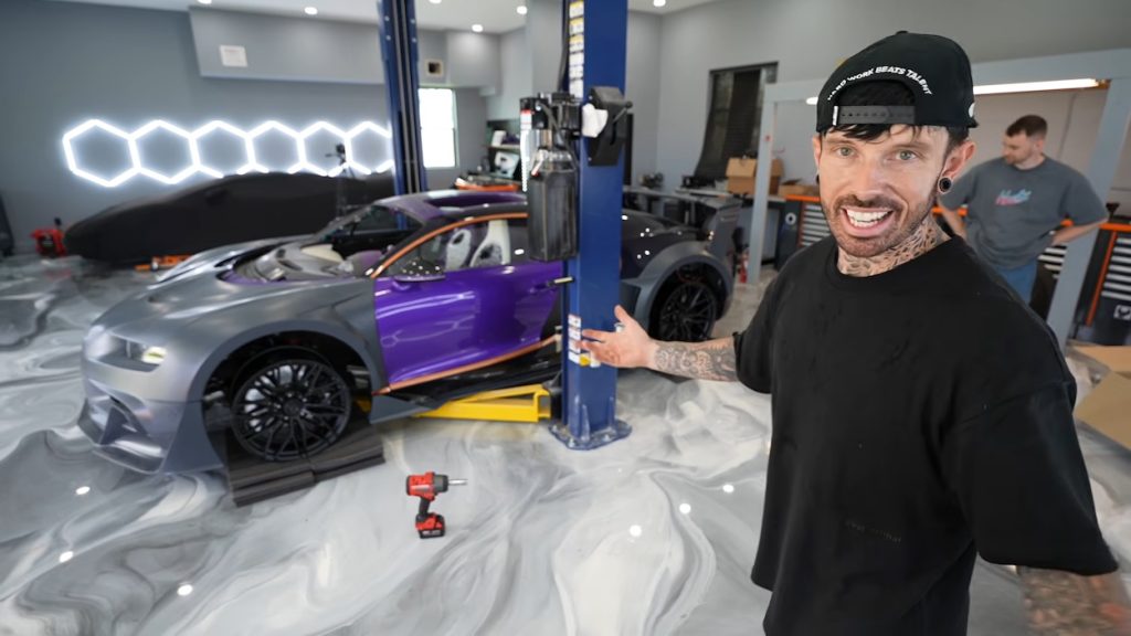 Mat Armstrong has spent the last year or so rebuilding his Bugatti Chiron, but it's been tough