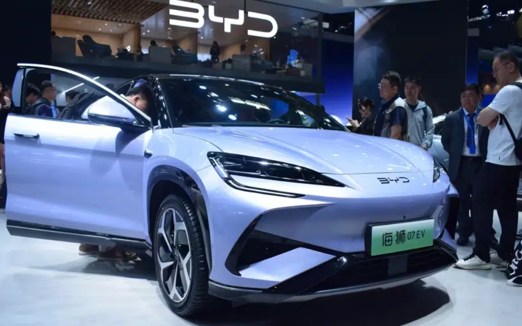 BYD has officially overtaken Tesla as the biggest EV brand in the UK.