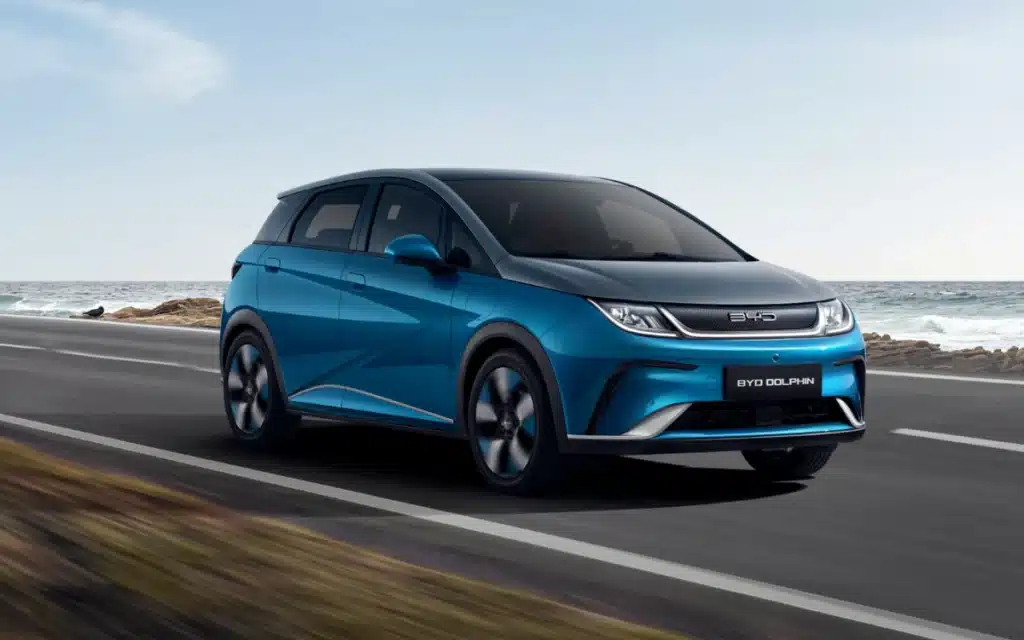 BYD outsells Tesla in Europe, but it's still behind Volkswagen