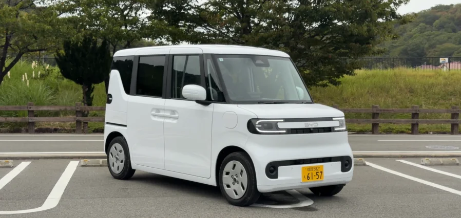 Man gets his hands on BYD Racco Kei car and explains why he thinks the EV will scare Japan