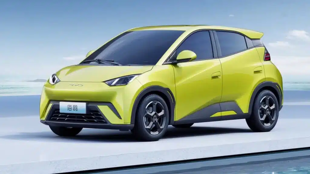 Best-selling car in China is the BYD seagull EV