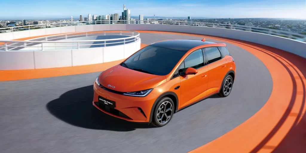 global vehicle built by BYD isn't electric