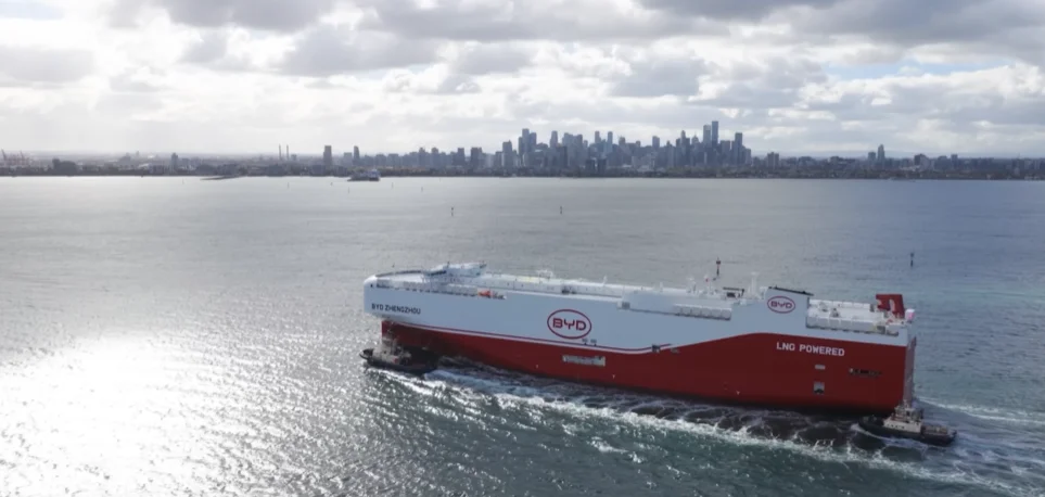 Inside the BYD ship carrying 4,809 new cars and why it's scaring legacy automakers
