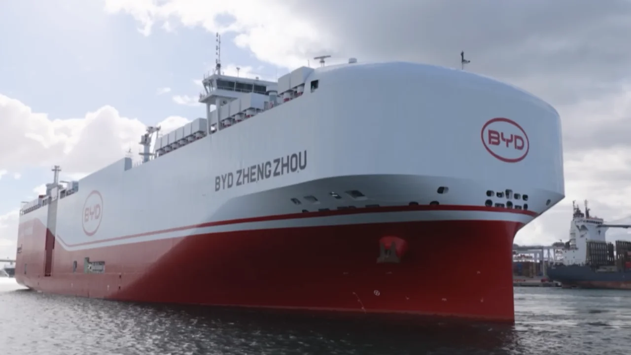 Inside the BYD ship carrying 4,809 new cars and why it's scaring legacy automakers