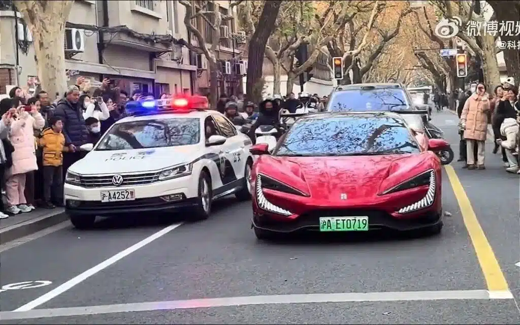 BYD's supercar Yangwang U9 Yangwang U9