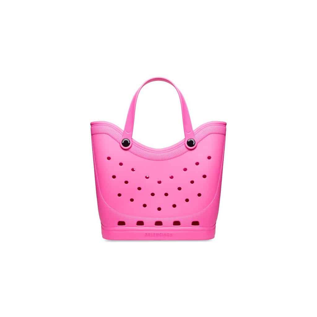 Pink Crocs Tote Bag
