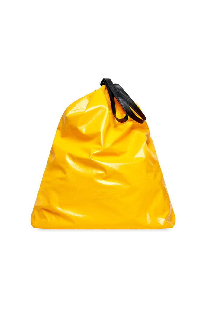 Balenciaga Trash Bag Yellow