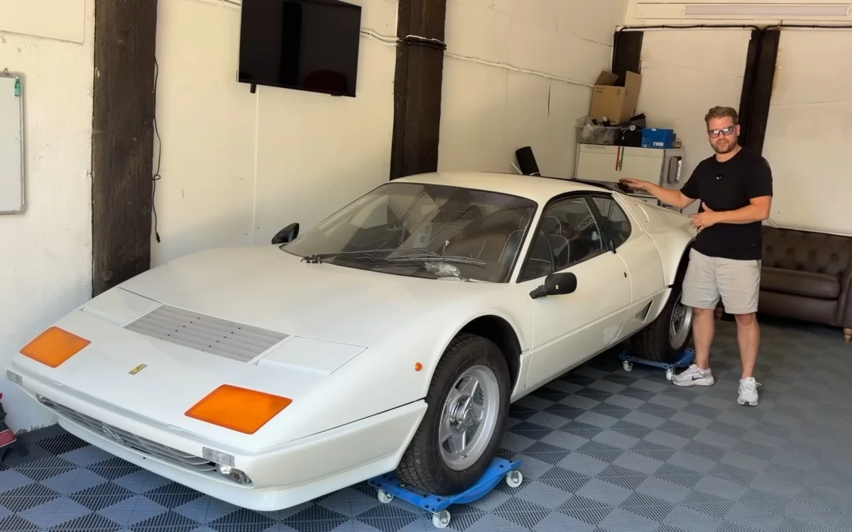 Man restoring Ferrari 512 BBi attempts to repair the car's rusty parts and ends up with a 'shocking result'