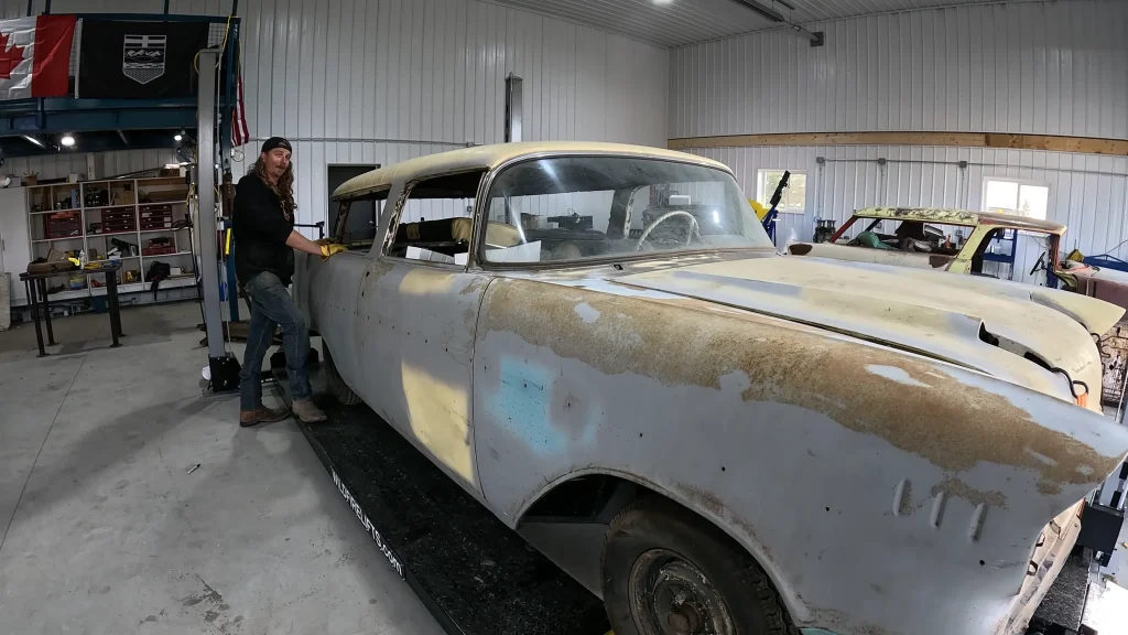 Man walks into a barn and uncovers an incredible classic car stash including iconic Chevys and a Chevelle