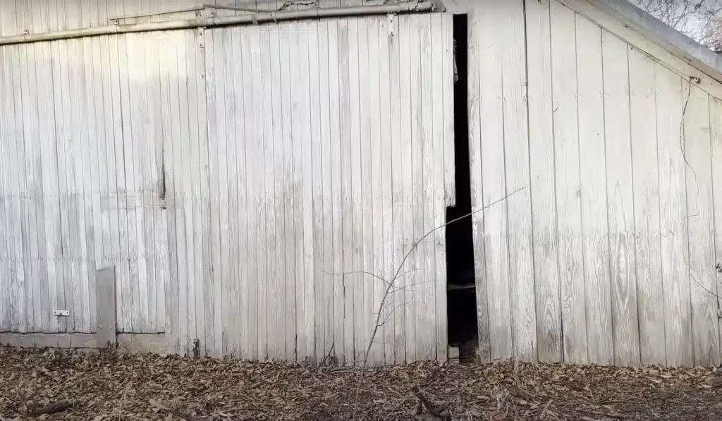 American man cleaning up Kansas farm discovers decrepit barn that has a car of dreams in it