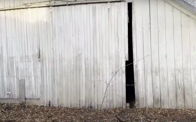 American man cleaning up Kansas farm discovers decrepit barn that has a car of dreams in it