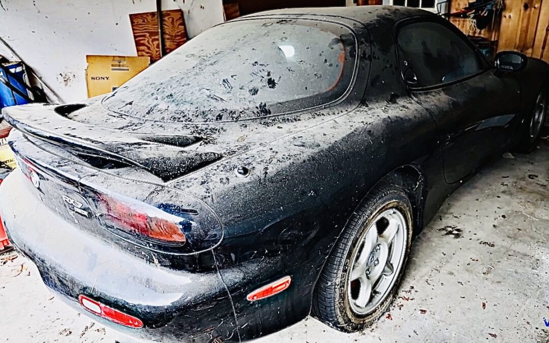 Barn find: Mazda RX-7 discovered after 23 years of neglect