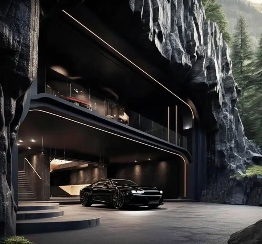 Batcave, exterior