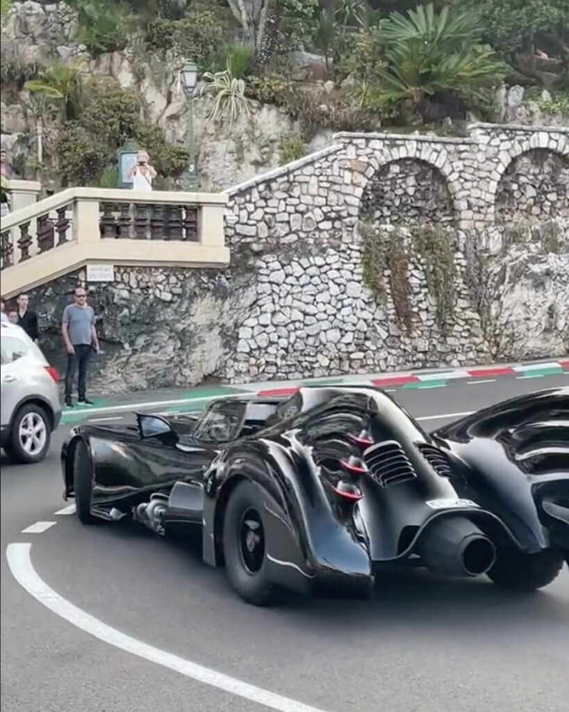 real-life Batmobile in Monaco
