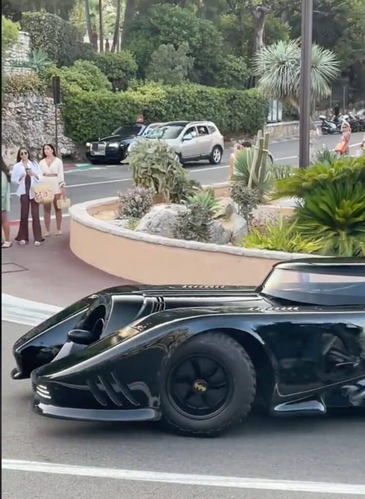real-life Batmobile in Monaco