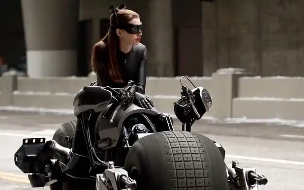 Christian Bale was not allowed to ride the famous Batpod motorcycle when filming Batman The Dark Knight, as the filmmakers said it was way too dangerous