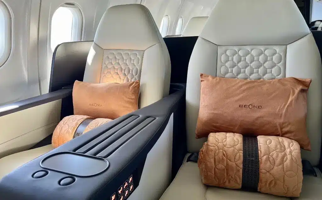 BeOnd, a business class-only airline based in the Maldives, is considering expanding to the US