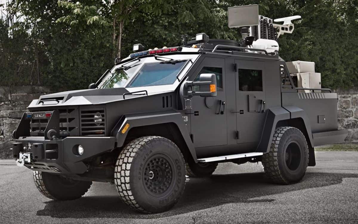 The cop cars that can hit 400km/h and send out spy drones