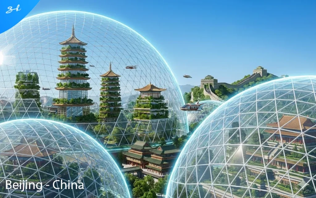 We asked AI to predict what the 20 most populated cities will look like in the year 5000, and this is the technological paradise it created