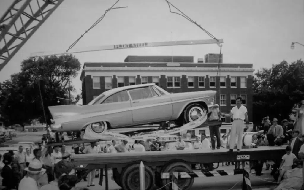 Why Oklahoma authorities decided to bury 1957 Plymouth Belvedere in underground concrete vault for 50 years