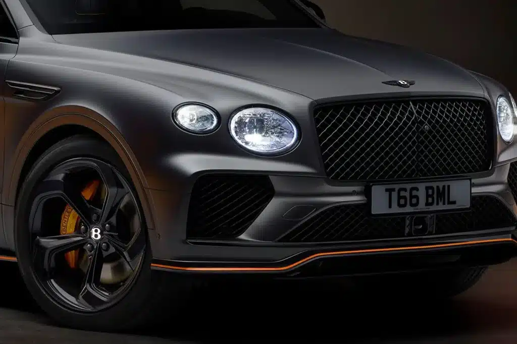 The new Bentley Bentayga S Black Edition will feature a unique Bentley logo