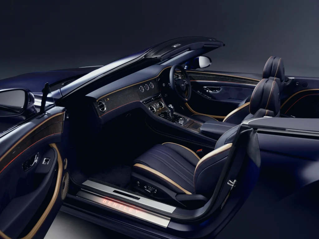 Three of music's most remarkable women designed a Bentley Continental GTC with soundwave embroidery and 24K gold organ stops