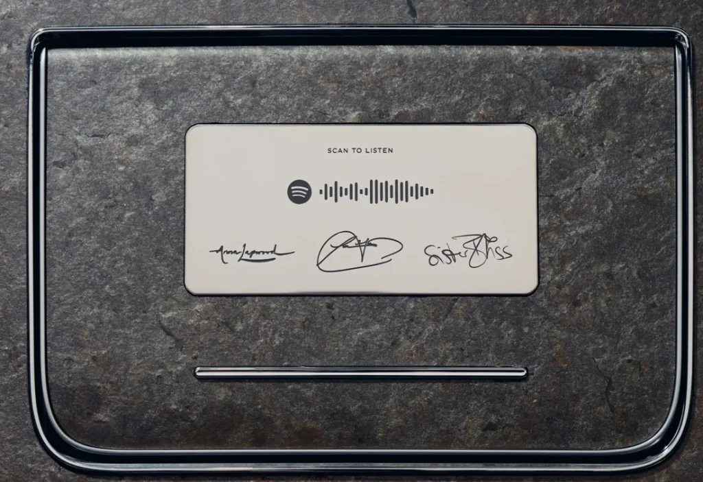 Three of music's most remarkable women designed a Bentley Continental GTC with soundwave embroidery and 24K gold organ stops