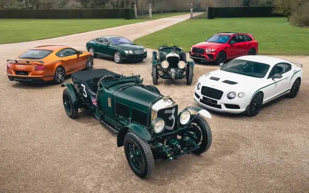 Bentley luxury cars such as the Bentayga and Continental