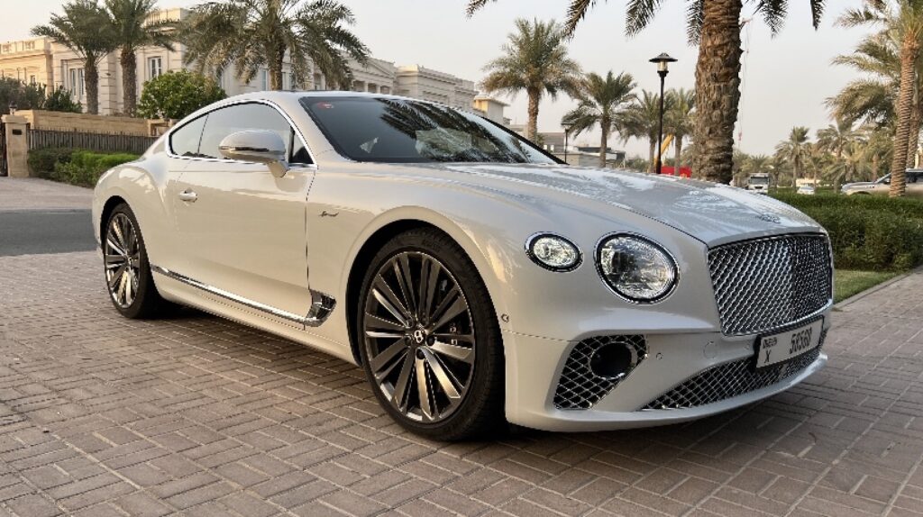 Bentley continental gt speed front view