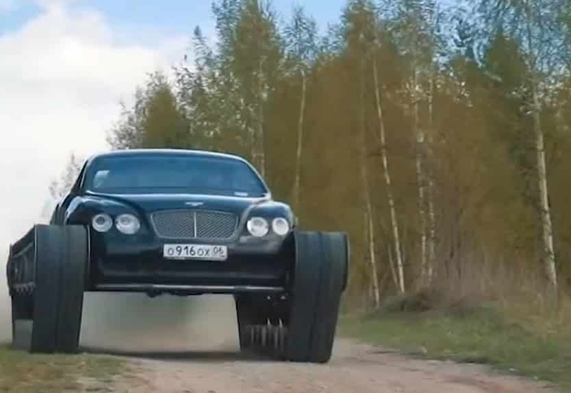 Custom-built vehicles - Bentley tank