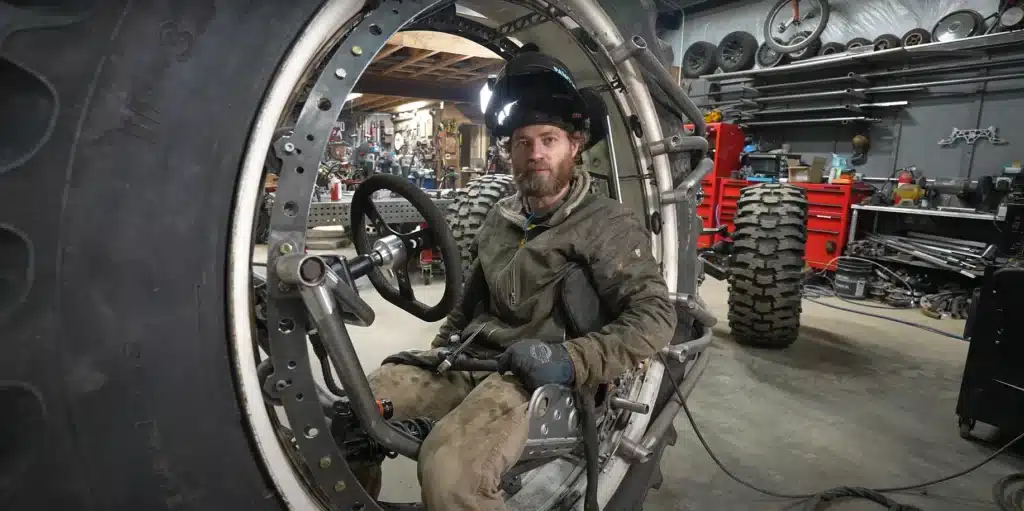 North Idaho guys have built a wheel that is seriously big… like seriously