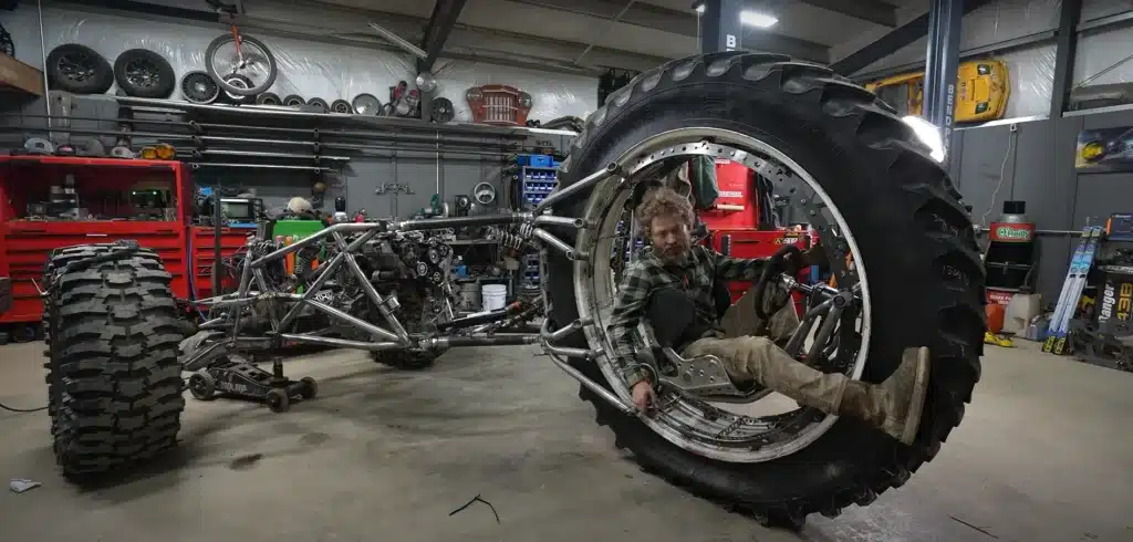North Idaho guys have built a wheel that is seriously big… like seriously