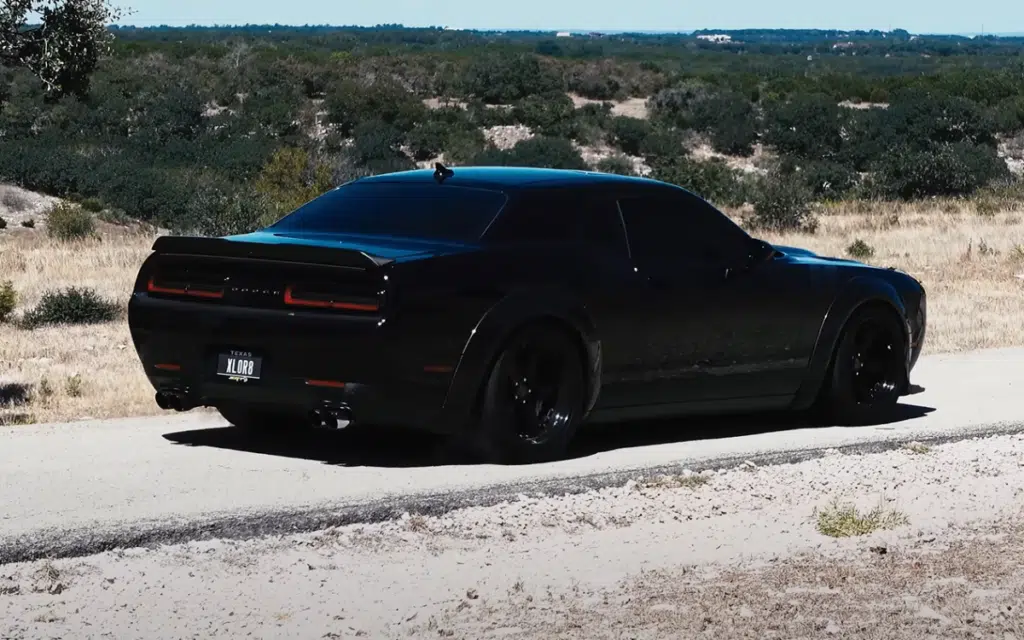 Bill Goldberg owns a Dodger Challenger Hellcat Widebody