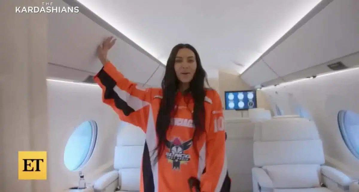 Kim Kardashian private jet