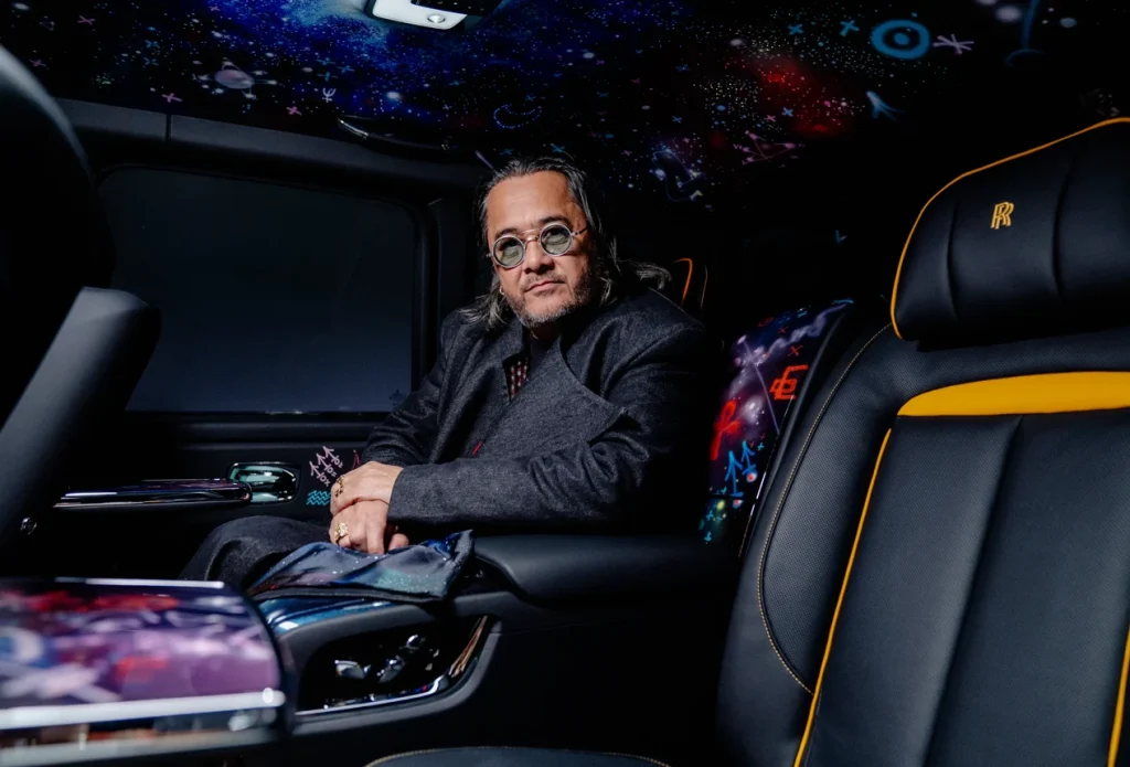 Rolls-Royce unveils 1-of-5 Black Badge Cullinan by Cyril Kongo with interiors that are literally a work of art
