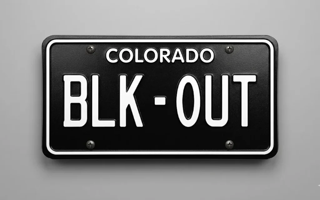Nine states in the US are jumping on the blackout license plates bandwagon, and here's why they are so popular among American drivers