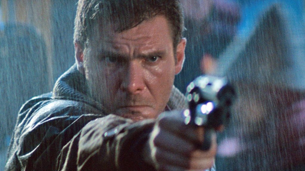 Harrison Ford in the original Blade Runner.