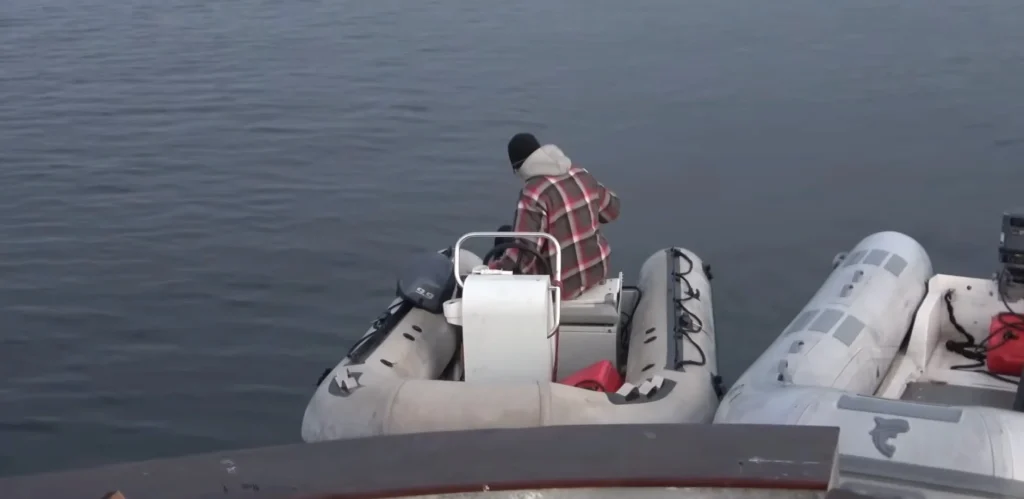 Blaine and Janis, who live aboard their yacht Tangaroa, bought two 15-foot boats from Alibaba