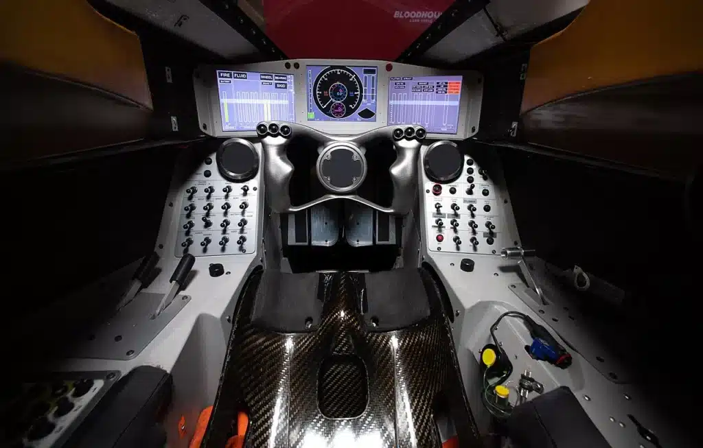 Supersonic car interior
