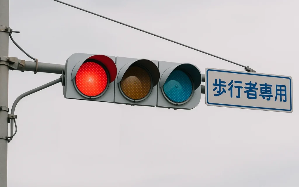 Japanese roads have swapped out the green go color in favor of blue traffic lights, and it's all because of a language barrier