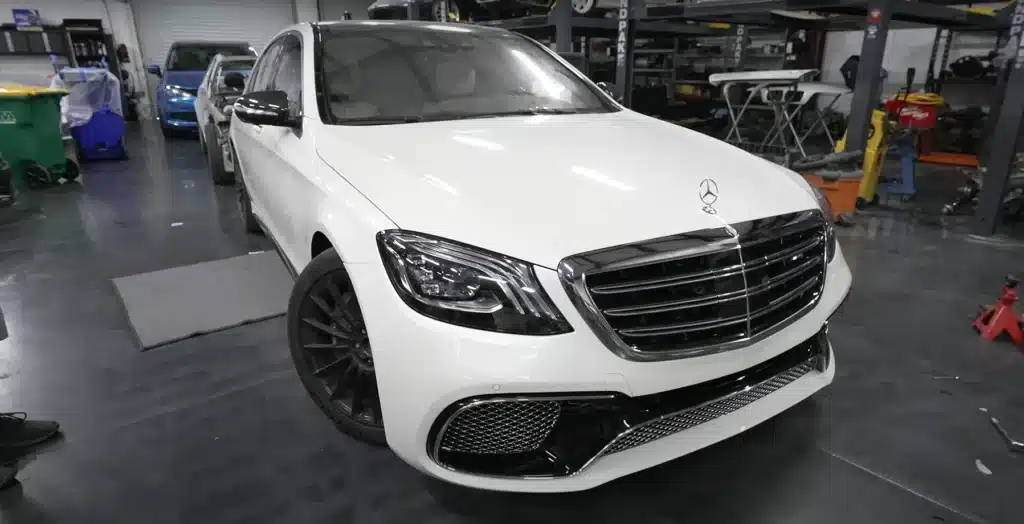 New Jersey man bought cheap Mercedes-Benz S65 AMG but made it look worth $250k with fake Chinese body kit