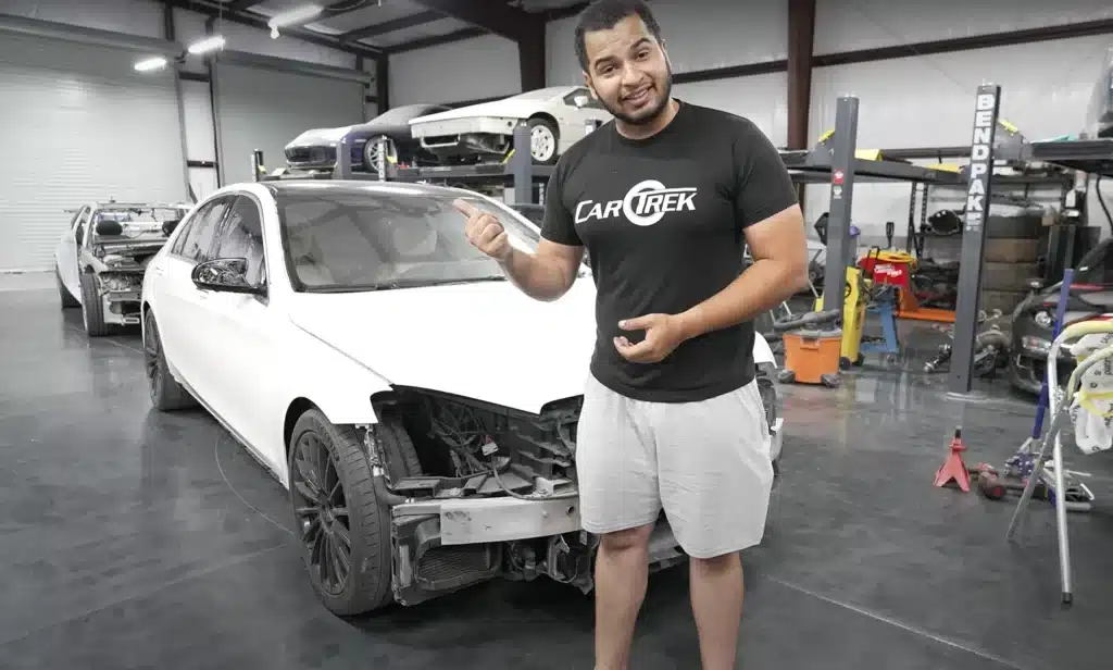 New Jersey man bought cheap Mercedes-Benz S65 AMG but made it look worth $250k with fake Chinese body kit