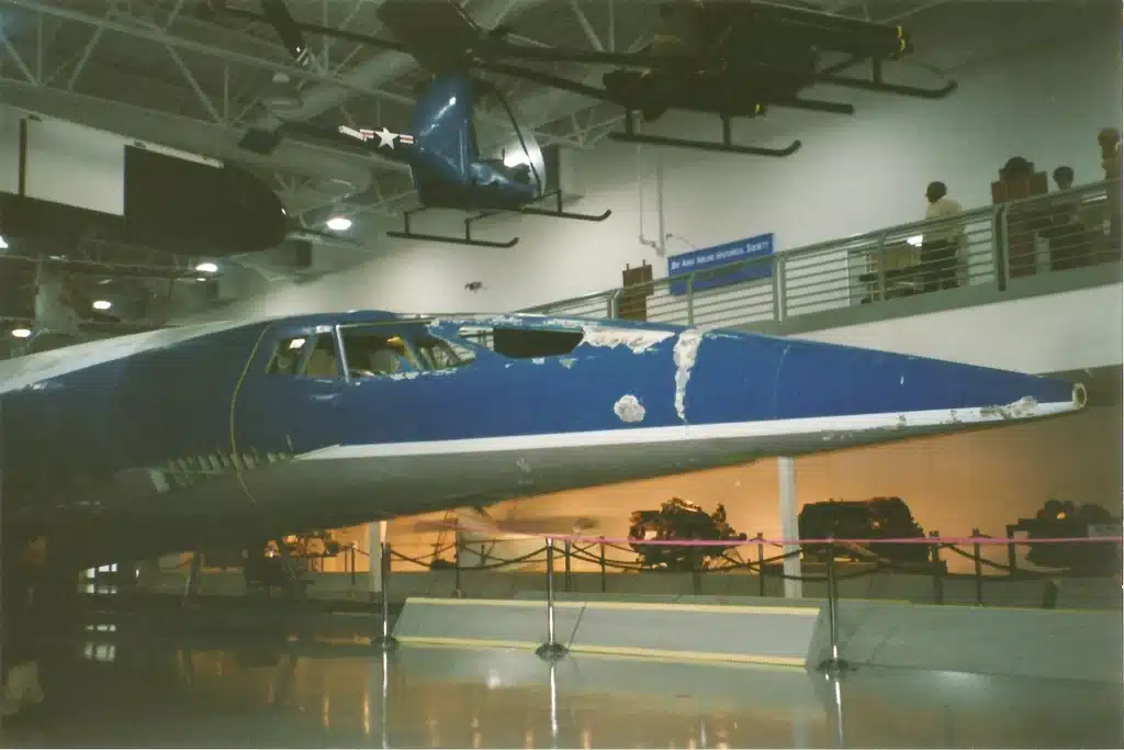 Boeing 2707 supersonic jet mockup