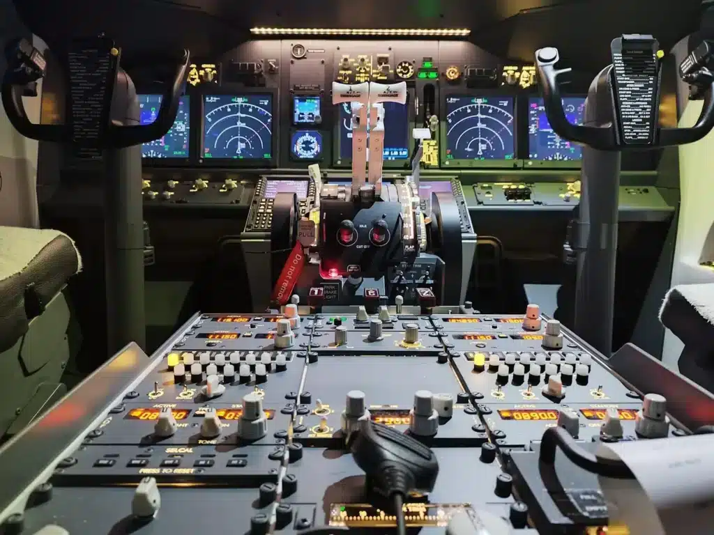 Boeing 737-800 flight simulator